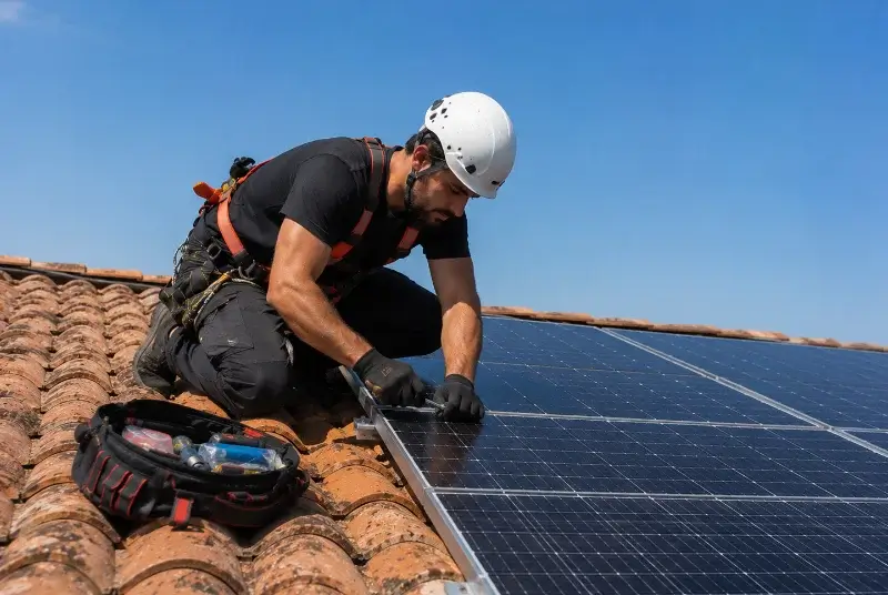 Maintenance et monitoring de panneaux solaires à Montfort-sur-Meu